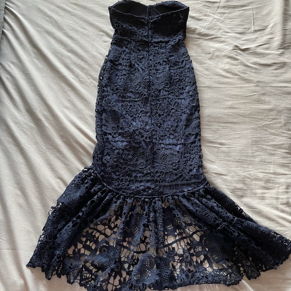 Missguided mermaid cut dress - Picture 3 of 7